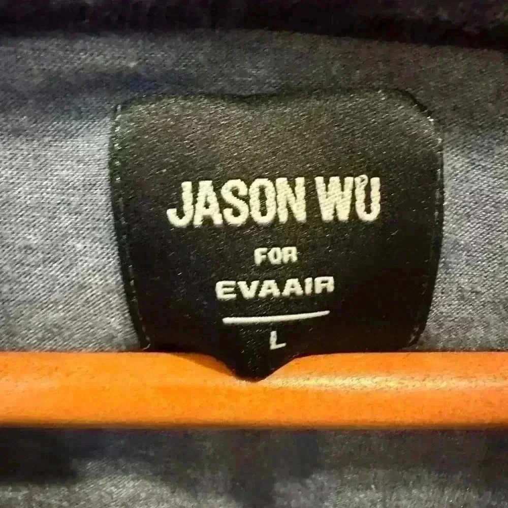 Jason Wu x Eva air long sleeve jersey lounge casual wear top L - Picture 4 of 5